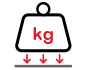 kg weight icon