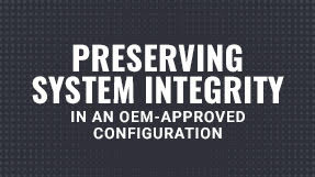 Preserving System Integrity